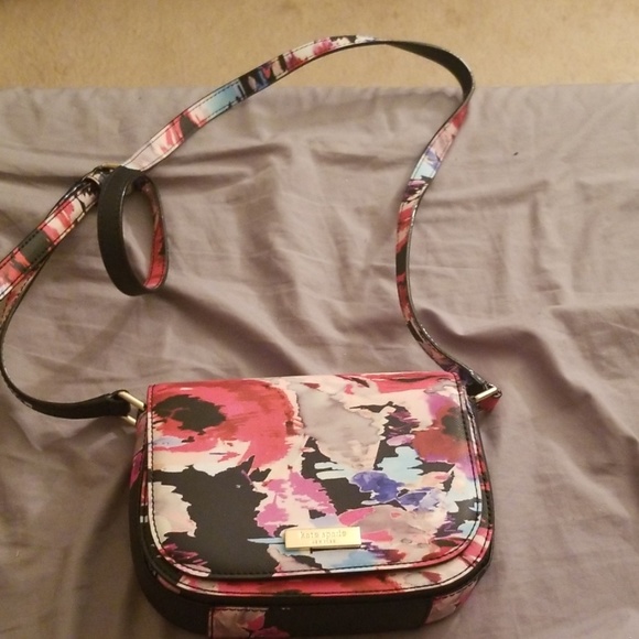 Summery floral Kate Spade purse - Picture 2 of 4